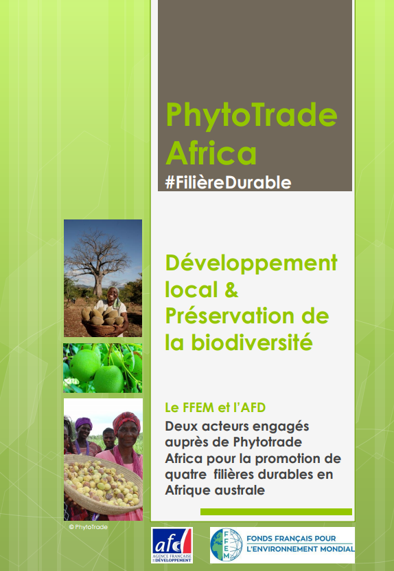 Visuel de la brochure sur Phytotrade Africa