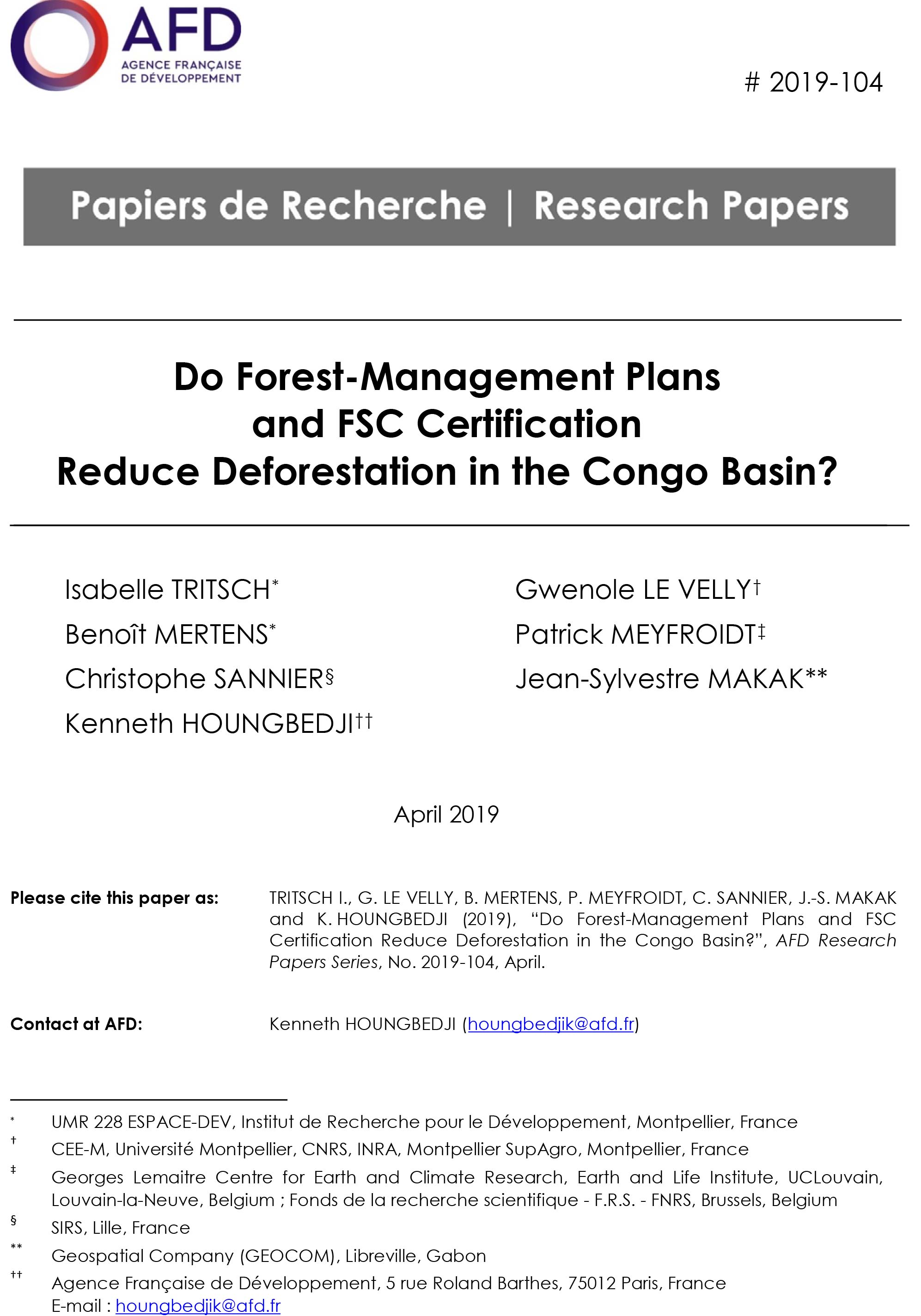 research paper on forest management