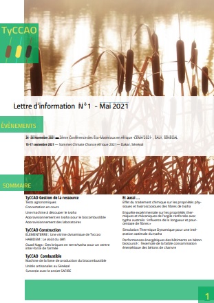 Couv Tyccao - Lettre d’information N°1
