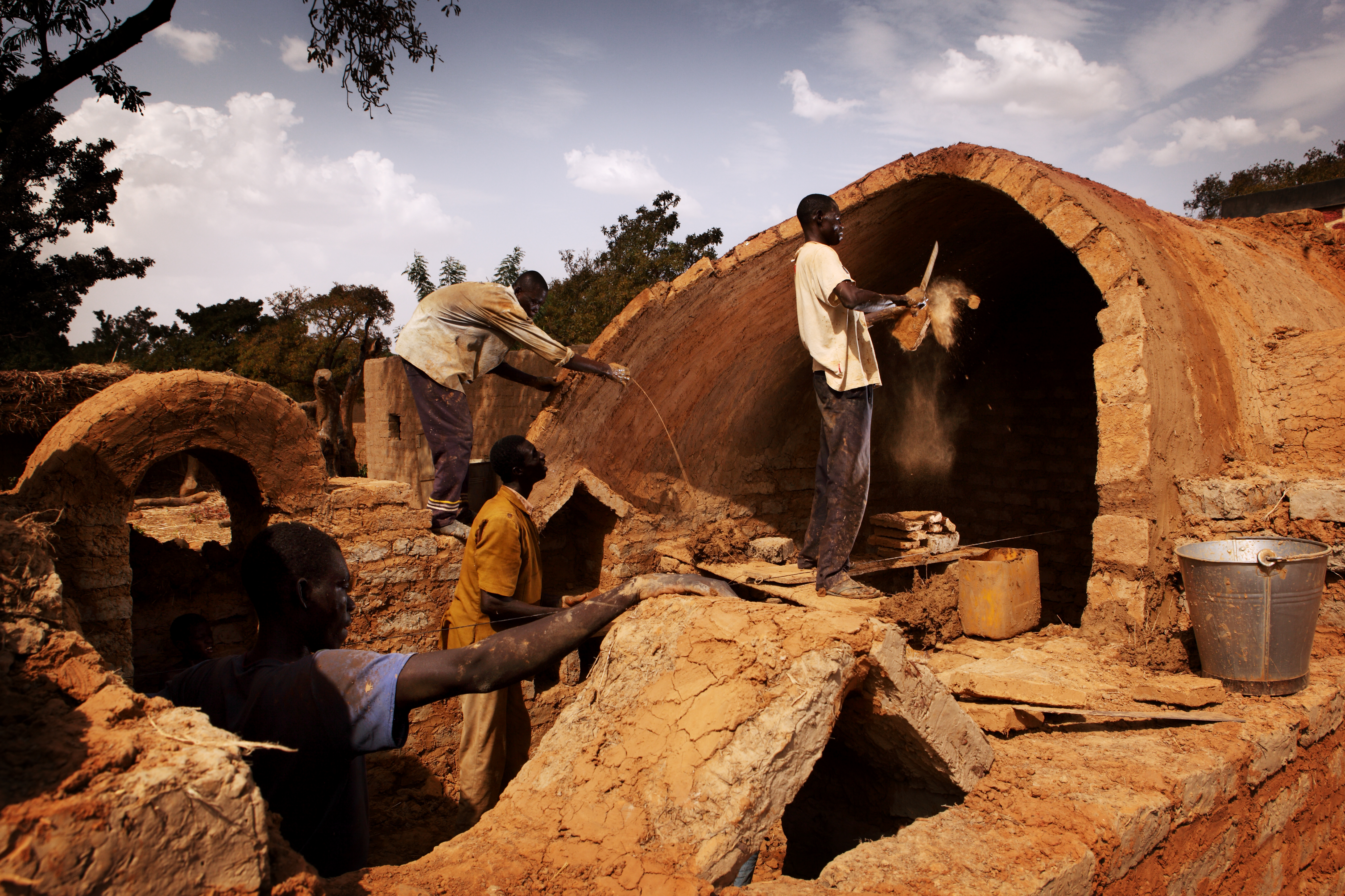 construction voûte nubienne senegal