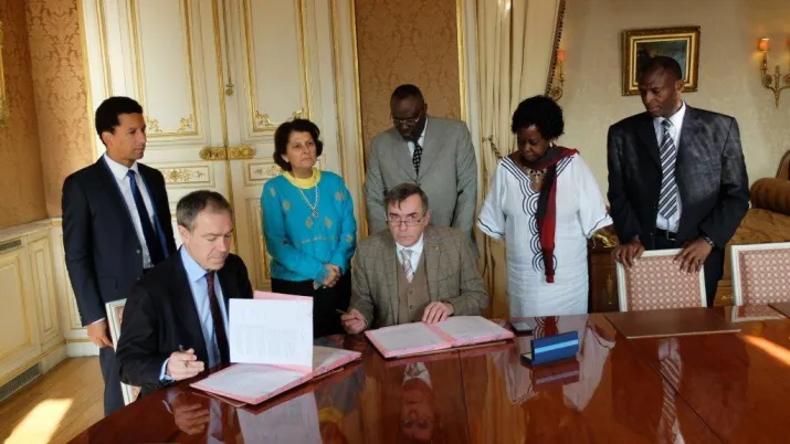 Signature de la convention du projet de Soutien au financement durable du Parc national des Monts Rwenzori en Ouganda