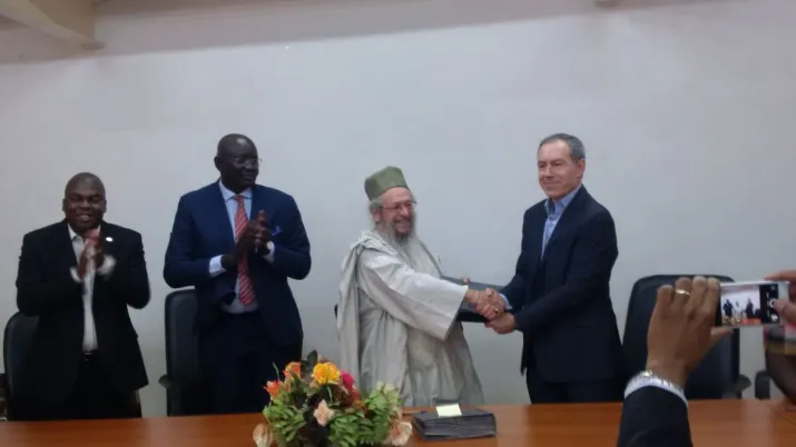Signature de la convention du projet de financement durable des AMP de Guinée Bissau