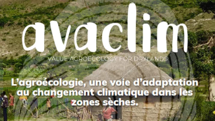 Plaquette de présentation du projet Avaclim 