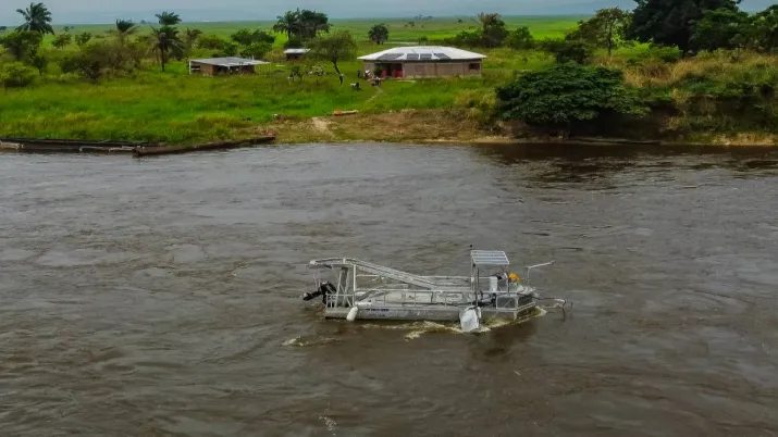 Mise en service de l’hydrolienne de Loubassa - Congo